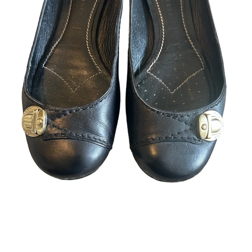 MARC Jacobs Buckle Strap Patent Flats 39 1/2 9 1/2